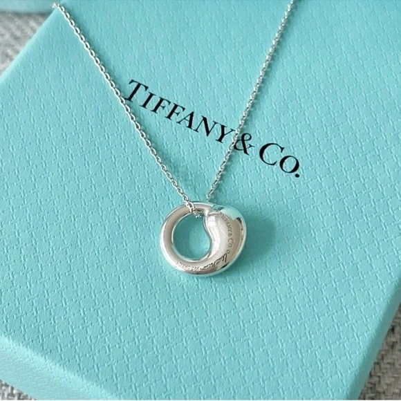 ❤️ Tiffany & Co.❤️ Eternal Circle Pendant ❤️ - Picture 9 of 16